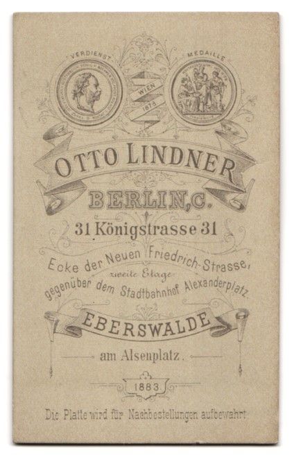 Photos & affiches: Fotografie Otto Lindner, Berlin, junger  – D'occasion à Berlin par bartko-reher 1