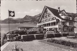 AK Gasthaus Rössli a/See. Beckenried