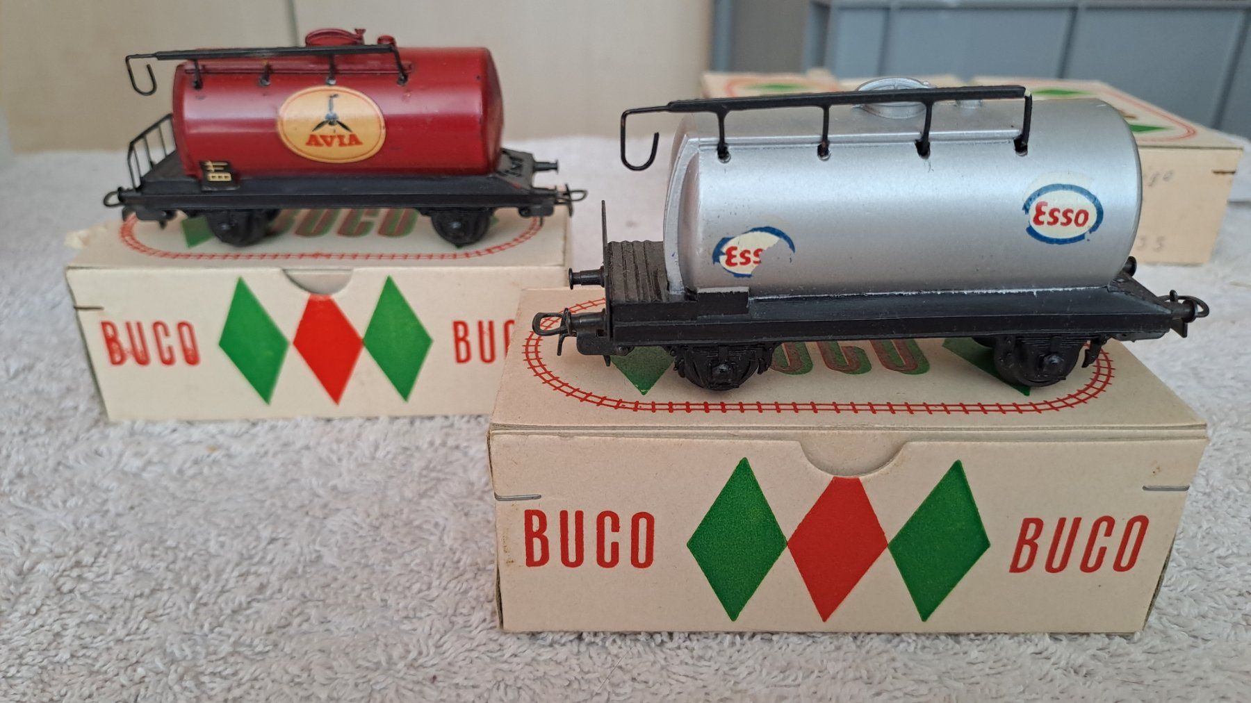 Buco Modellini di ferrovie: Buco 8 Güterwagen H0 WS/10 – Usato da Winterthur venduto da Riebeli333 1