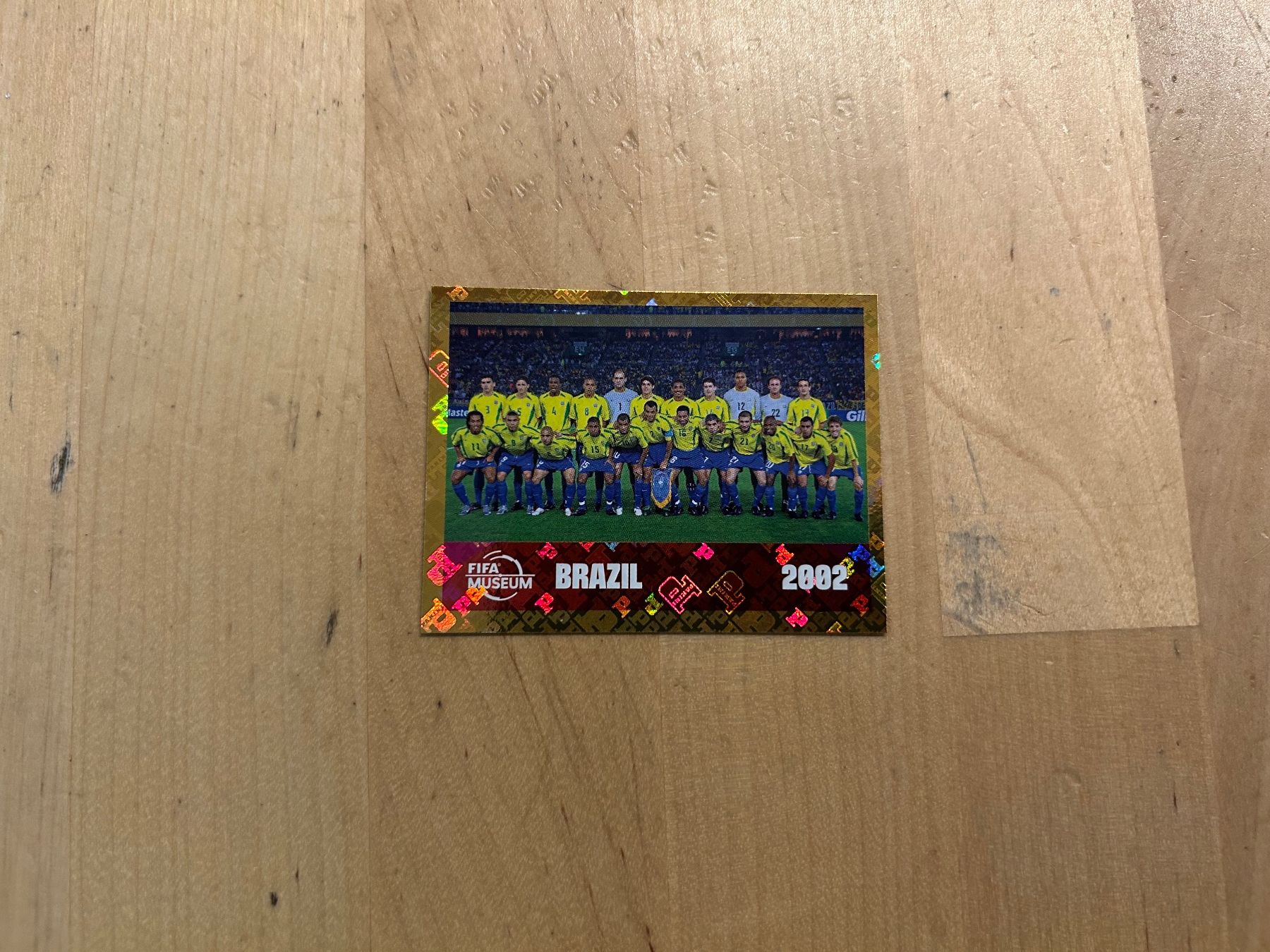 Panini Carte collezionabili: Panini Brasilien 2002 Gruppenfoto – Usato da Meienried venduto da janosch7