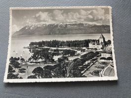 Vintage Ansichtskarte Ouchy 1953 – Lausanne,