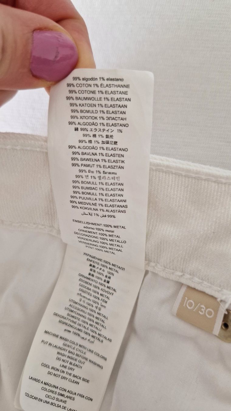 Michael Kors Jeans: Michael Michael Kors Jeans Butterfly weiss Gr.42 – Usato da Erlinsbach SO venduto da ULIKH 6