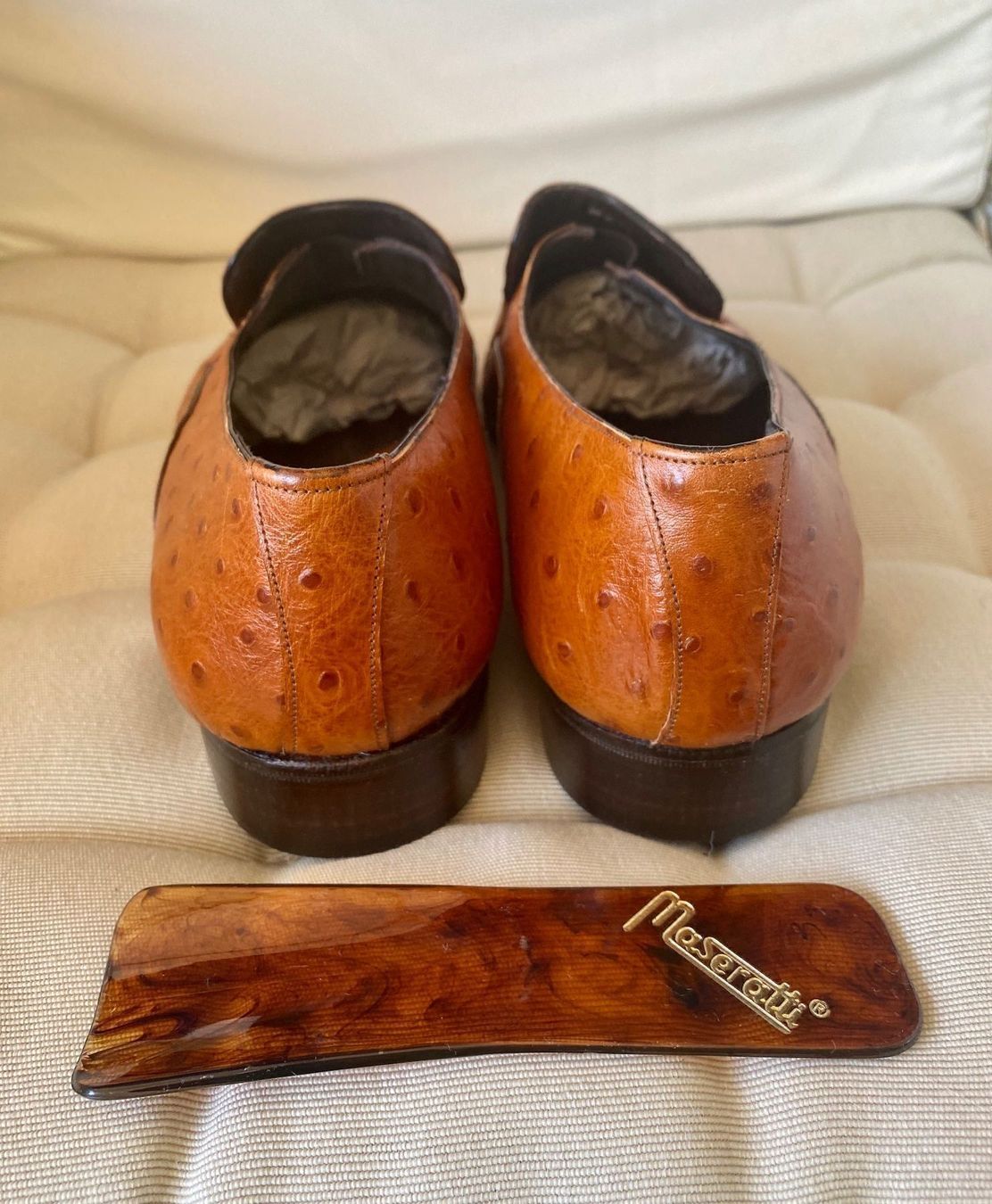 Herrenschuhe: Moccasin Ostrich leather handmade NEW!!! – Neu (gemäss Beschreibung) aus Zürich von NNK28 3