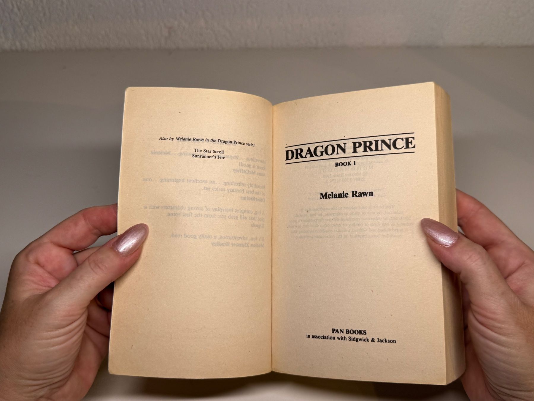 Libri: NOVEL: Melanie Rawn, Dragon Prince – Usato da Grosswangen venduto da English_books 3