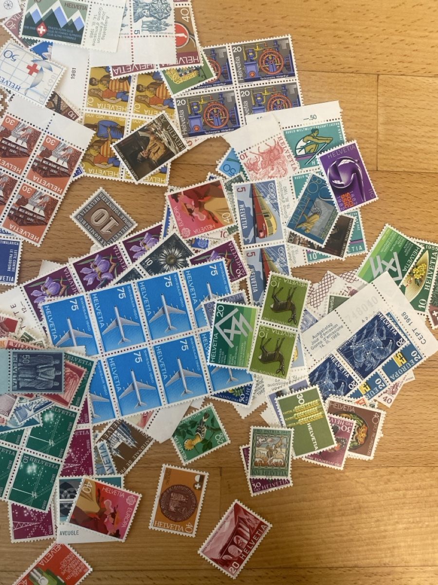 Alle Briefmarken: 375Fr Frankaturware Schweiz Sammlung Postfrisch ungestempelt – Neu (gemäss Beschreibung) aus Wil SG von Chefsugus 3