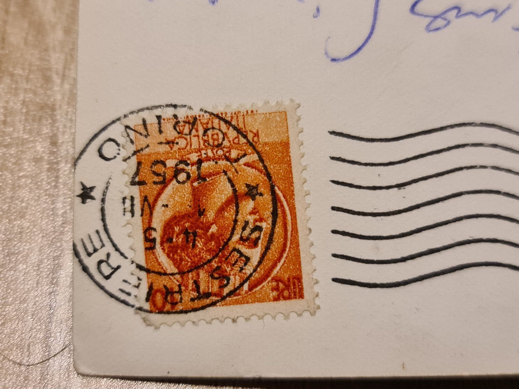 Cartoline postali: Ansichtskarte Sestriere Frankreich – Usato da Dintikon venduto da Vexi 1