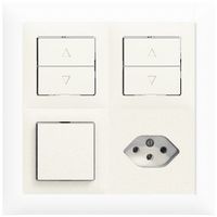 Combinaison encastré 2x2    Store/Store/interrupteur/prise