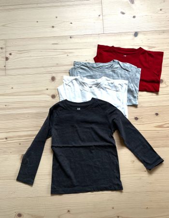 H&M Set 4xT-Shirt- Gr.110/116 Top