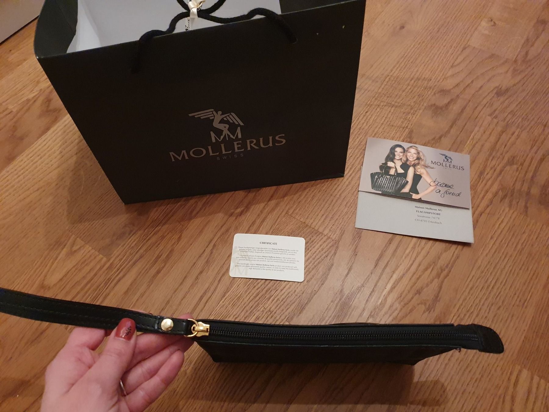 Maison Mollerus Borse da donna: Maison Mollerus Necessaire / Clutch – Nuovo e nell'imballaggio originale da Winterthur venduto da JaSa