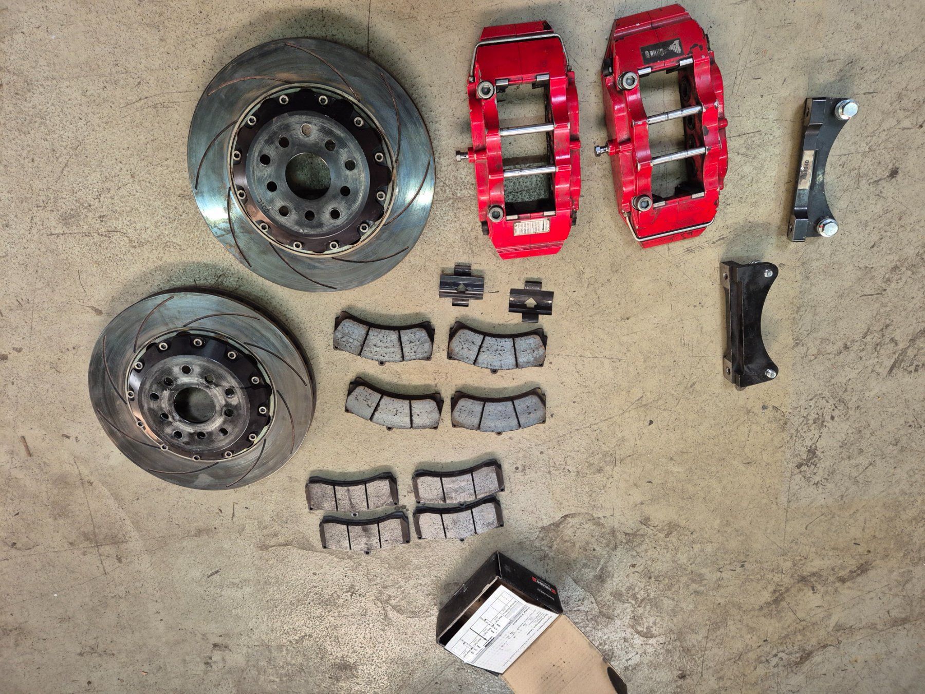 Tutti pezzi di ricambio auto: D2 Sport 8Point Bremsen Impreza Gt GC8 – Usato da Zürich venduto da Weml 1