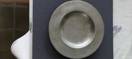 Zinnteller Etain 95 Prozent, 1782 