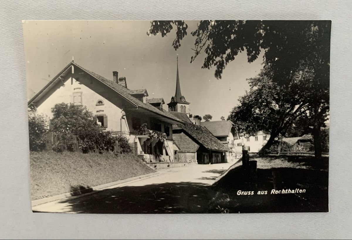 Cartes postales: Ansichtskarten Schweiz - Rechthalten FR – D'occasion à Düdingen par polytropon_5 1