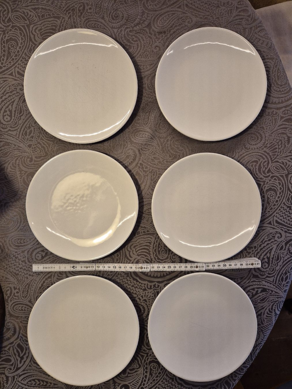 Ikea Piatti: 6 Stk. IKEA Teller Essteller, Durchmesser 19 cm – Usato da Halten venduto da GiMu.84