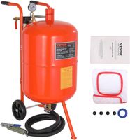 Mobiles Druckluft Sandstrahlgerät 75,7 L