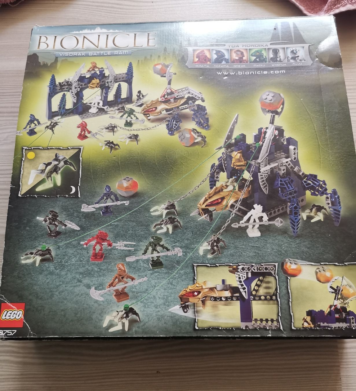 Lego Giocattoli: Lego Bionicle 8757, unvollständig – Usato da Effretikon venduto da Superkarin7 3