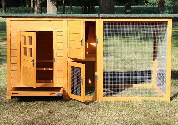 Gabbie, trasporto & Sicurezza: Hühnerstall Hühnervoliere Flexi - 150cm - Gratis Versand – Nuovo e nell'imballaggio originale da Kleinwangen venduto da Maluwa_GmbH