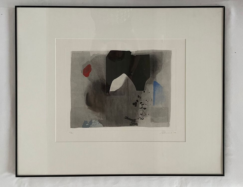 Giuseppe Santomaso Originalradierung signiert Kaufen auf Ricardo