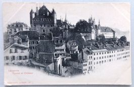 Lausanne - Tunnel et Château