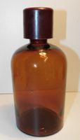 Apotheker Flasche antik 1 liter   mit Bakelit Deckel