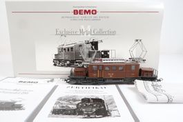 RhB Bemo Metal collection Ge 4/4 182 Bernina Krokodil neu
