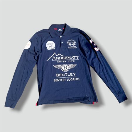 La Martina Andermatt x Bentley poloshirt (ralph lauren) Luga