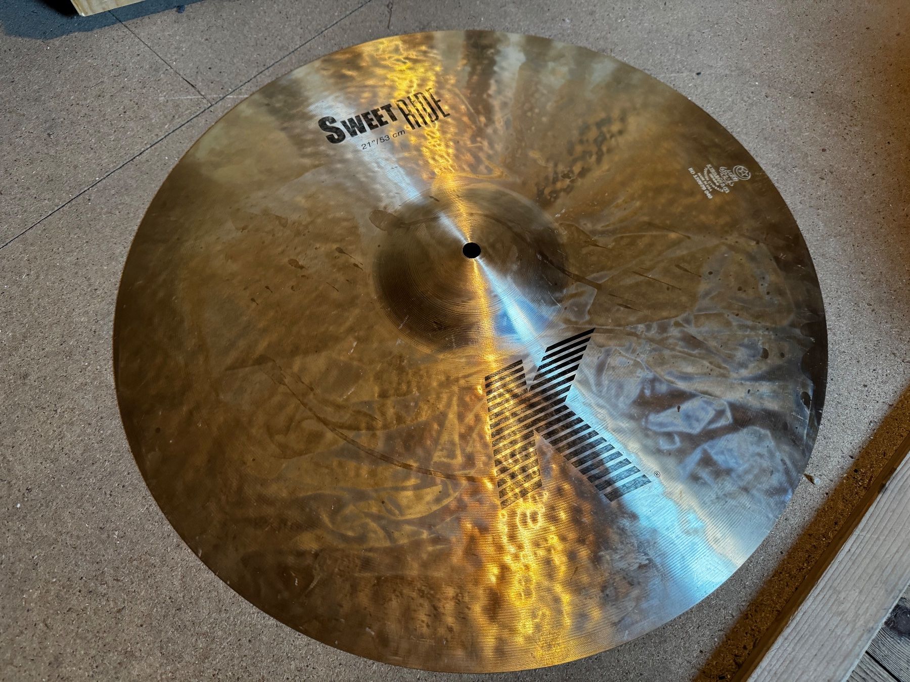 Zildjian Musikinstrumente: Zildjian K Sweet Ride 21” – Gebraucht aus Zürich von colorblindrummer