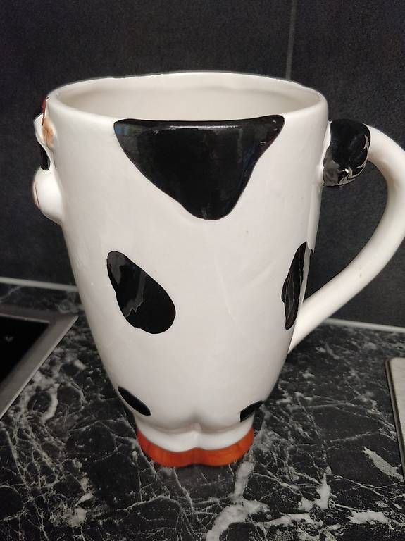 Vasi & Recipienti: Vase mit Kuhmotiv – Usato da Schwarzenberg LU venduto da Kryssy81 1