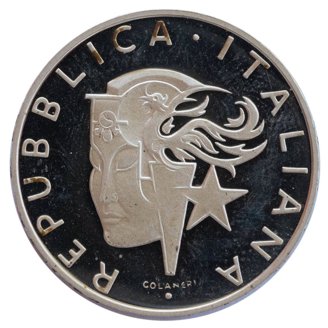 Tutti le monete: Italien 500 Lire 1988 Silber – Nuovo e nell'imballaggio originale da Rotkreuz venduto da num_6343