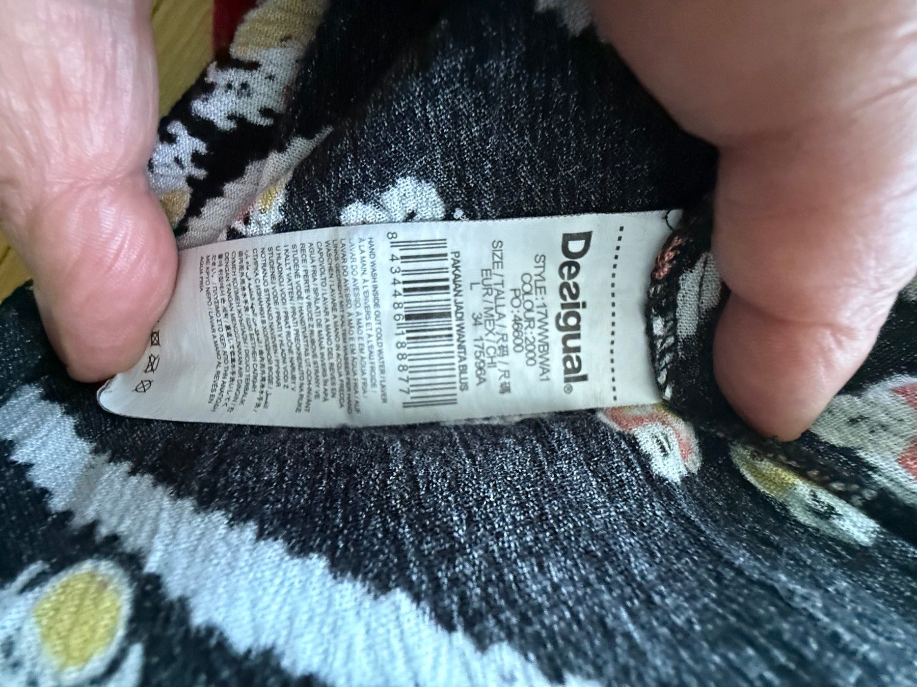Desigual Camicette: Desigual Bluse Grösse L Viskose – Usato da Kirchdorf AG venduto da coco123 9