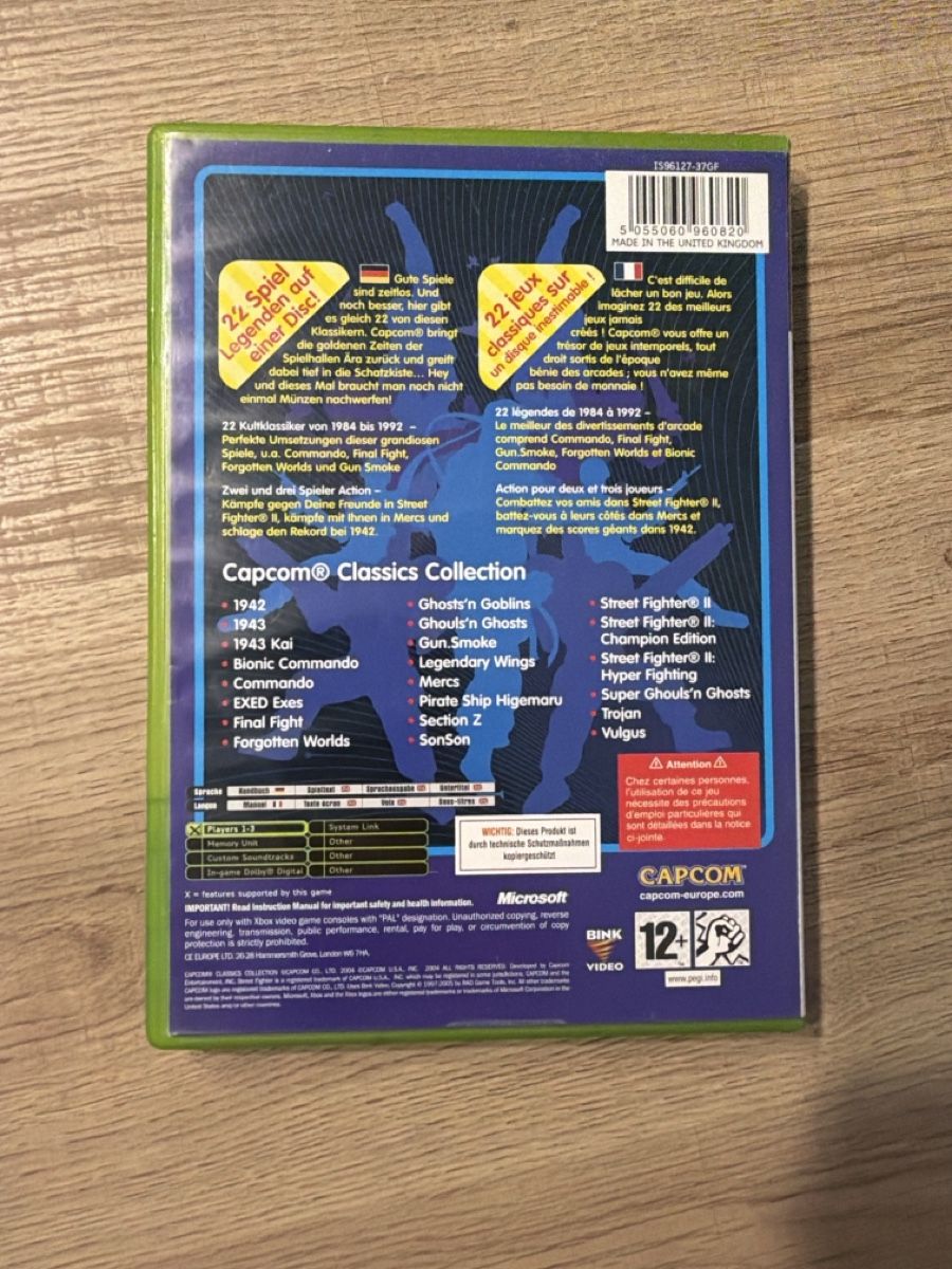 Spiele: Capcom Classics Collection Xbox – Gebraucht aus Hagendorn von masterchieff 1