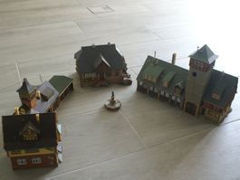 Diverses maquettes HO / Verschiedene HO Modellbauen