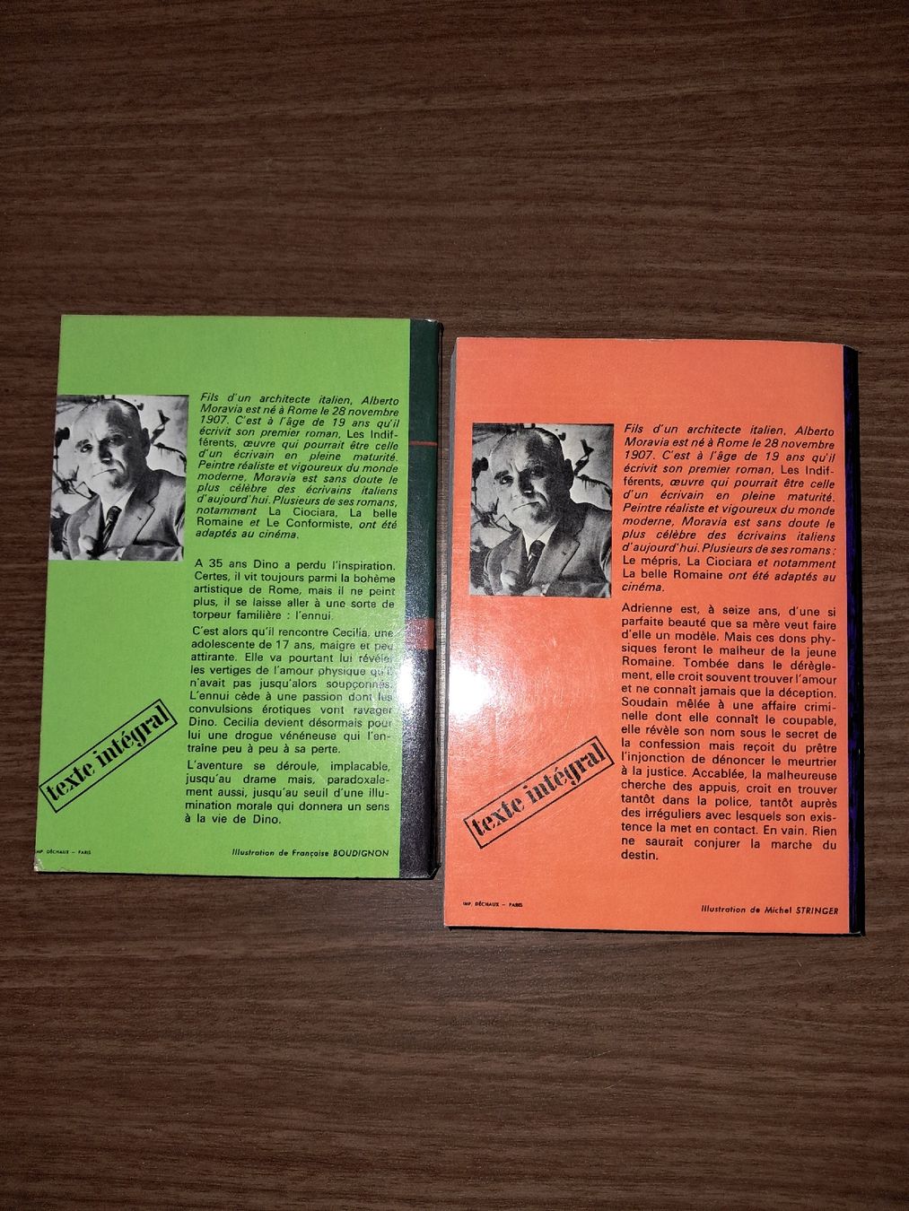 Bücher: Lot de 2 Roman de Alberto Moravia – Gebraucht aus Le locle von juliensaran 3