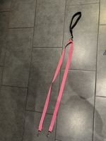 Hunde Doppelleine pink refelektierend Neu