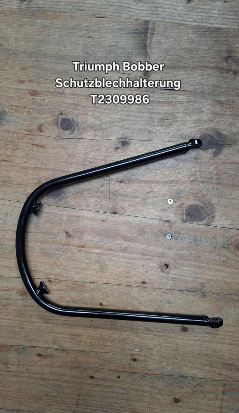 Triumph Tutti i ricambio per moto: Triumph Bobber Schutzblechhalter – Usato da Alpnach Dorf venduto da Biker-Lady