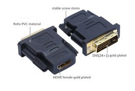 HDMI auf DVI Adapter HDMI A Buchse zu DVI 24+1 Audio Video