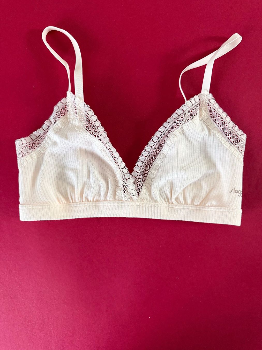Sloggi Altra biancheria intima: SLOGGI, Bralette GO RIBBED, Grösse S, Farbe Hellbraun – Nuovo e nell'imballaggio originale da Rudolfstetten venduto da gst_g7xl 3