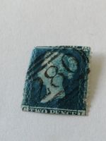 Two Pence Blue 1855 