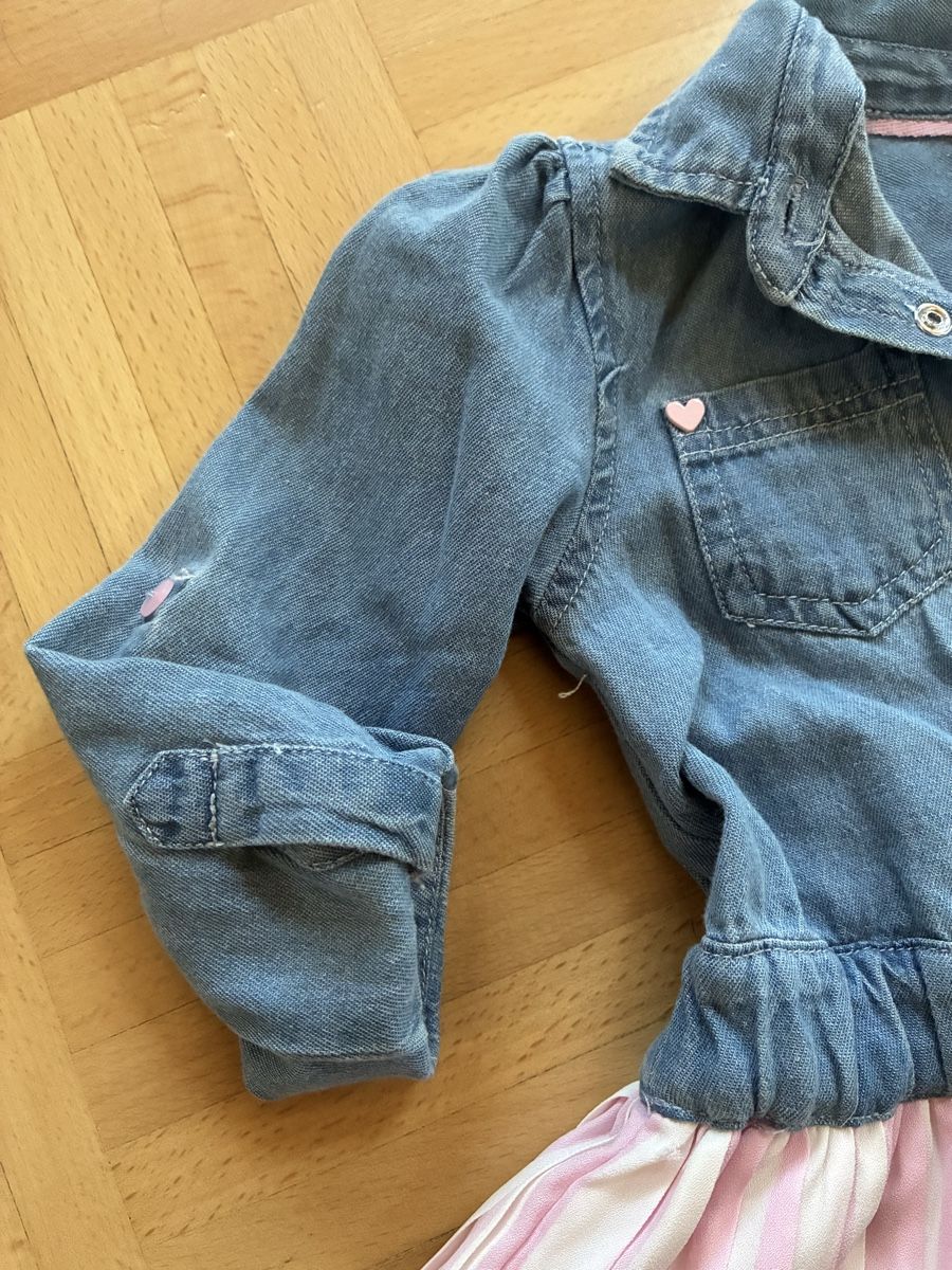 Kleider & Röcke: Jeans Kleid Grösse 86 – Gebraucht aus Lyssach von nadiast 3