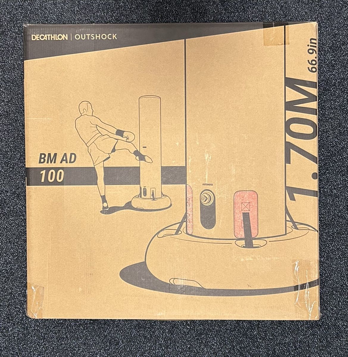 Decathlon Sacchi da boxe: Boxsack DECATHLON OUTSHOCK BM AD 100 – Nuovo e nell'imballaggio originale da Frauenfeld venduto da xLimo 1