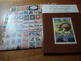 Set Liechtenstein Booklet Ausgabe 5.6.1989, 2 FDC