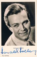 Harald Holberg 1919-98 Autogramm signiert Vintage Foto 9x14c
