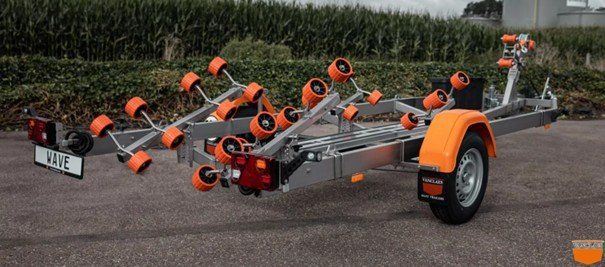 Rimorchi: Bootstrailer Edelstahl Vanclaes Wave 1350kg – Nuovo (secondo la descrizione) da Gunzgen venduto da HofmannAnhaenger