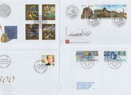 CH: FDC - Jahresserie 2007, komplett mit 22 Briefen