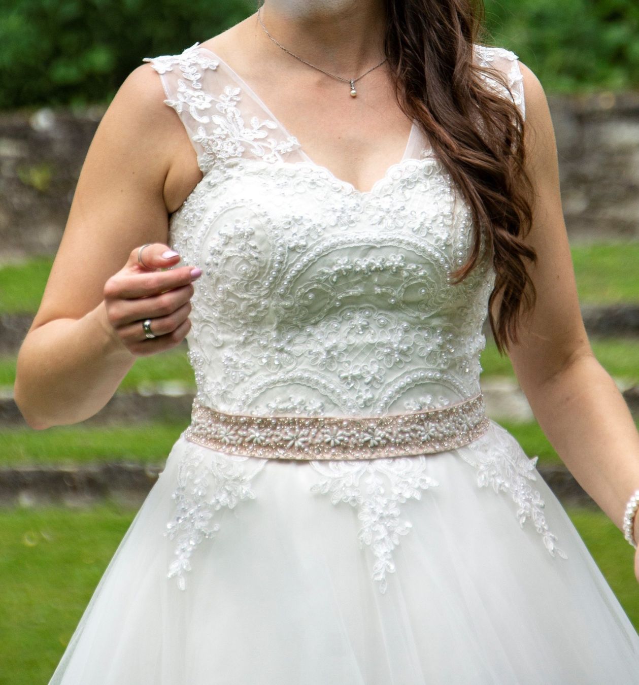 Vestiti: Brautkleid A-Linie Gr.38 – Usato da Unterkulm venduto da stonie_86 2