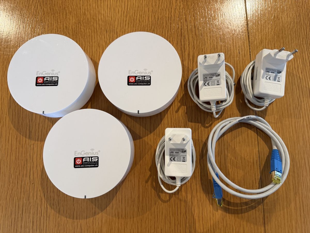 Modem & Router: EnGenius 3er Mesh Wifi Set AC1200 – Usato da Affeltrangen venduto da Atraente