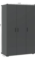 Moderner Kleiderschrank Anthrazit