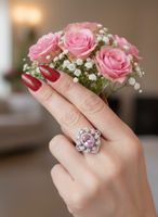 Bague Magnificience en rose