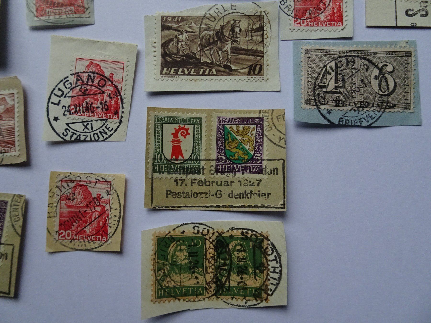 Tutti i francobolli: Ab 1886 – Usato da Aadorf venduto da Chnorli-Furz 4