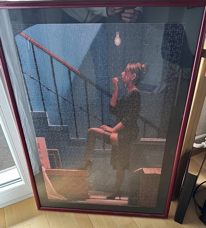 Foto & Immagini: Puzzle fertiges Bild inkl. Rahmen – Usato da Muttenz venduto da anna123