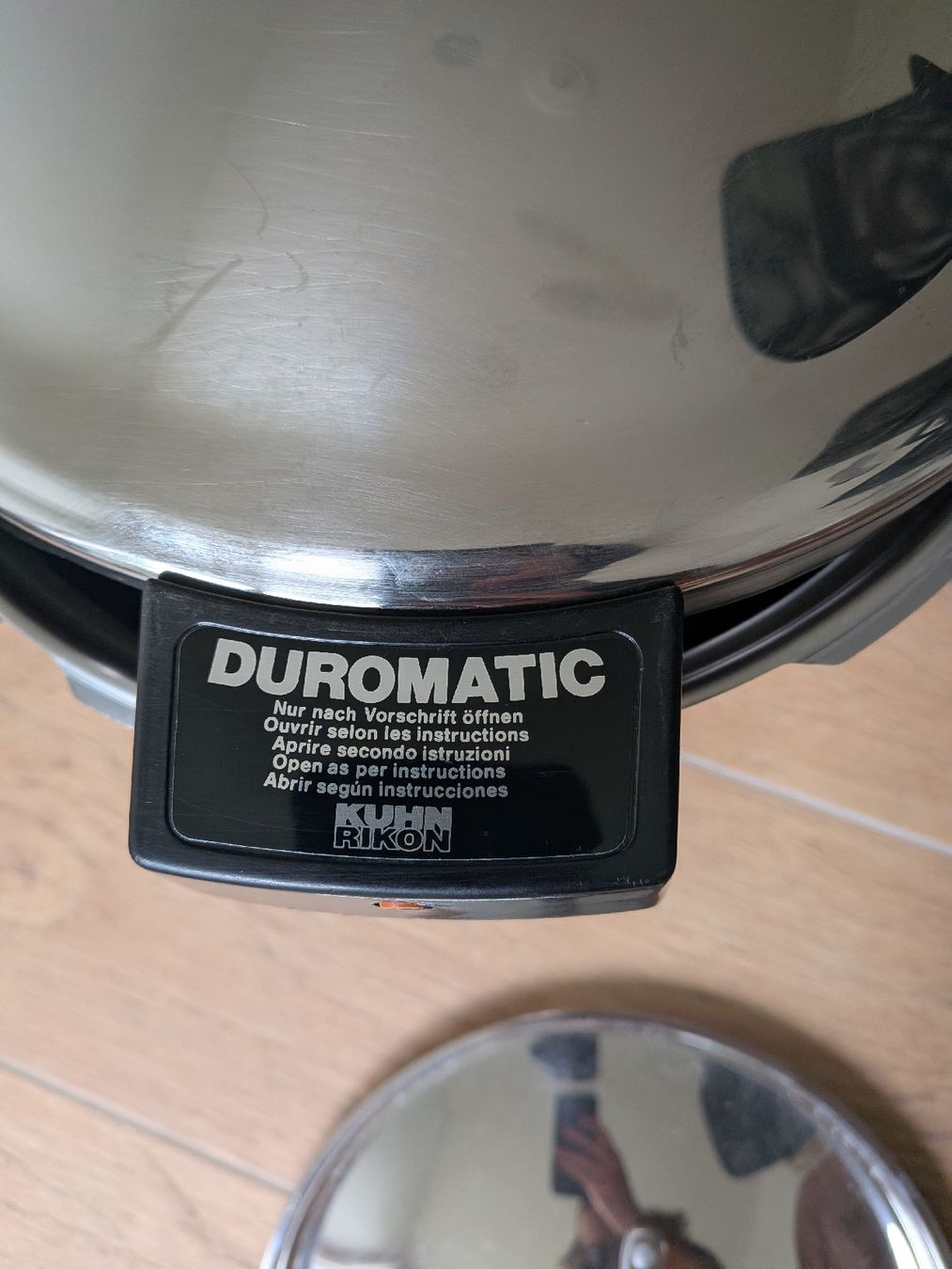 Kuhn Padelle: Dampfkochtop Duromatic Kuhn Rikon – Usato da Eschenbach SG venduto da SanFranciscoCalifornia 3